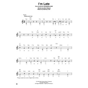 I'm Late (from Alice In Wonderland)